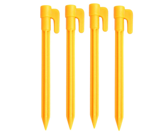 4Pcs/Set Outdoor Travel Beach Mat Camping Tent Fixed Pegs Nails Stakes Pins