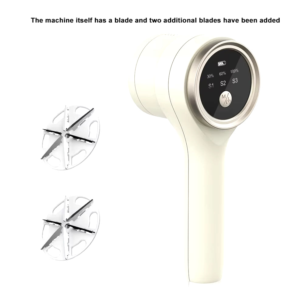 Lint Remover for Clothing Electric Pellet Fluff Remover Rechargeable Portable Fabric Hairball Shaver Removes Lint from Clothes