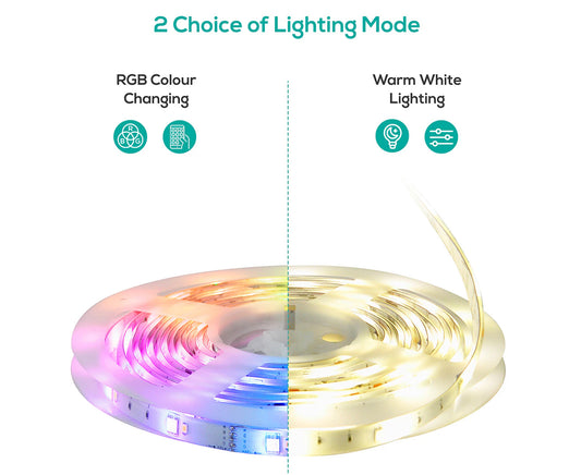 Mbeat 5M Smart RGB Colour-Changing LED Strip