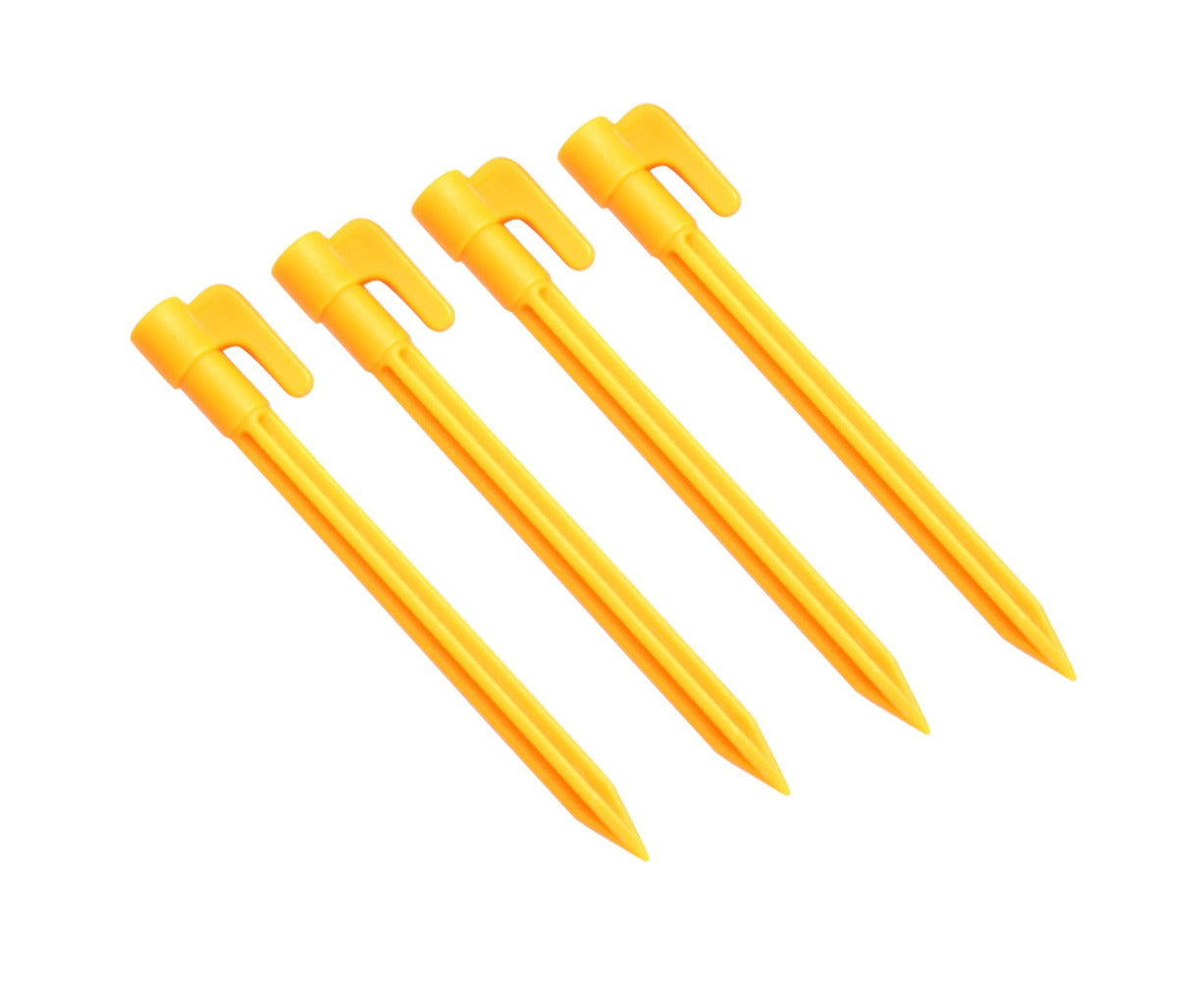 4Pcs/Set Outdoor Travel Beach Mat Camping Tent Fixed Pegs Nails Stakes Pins