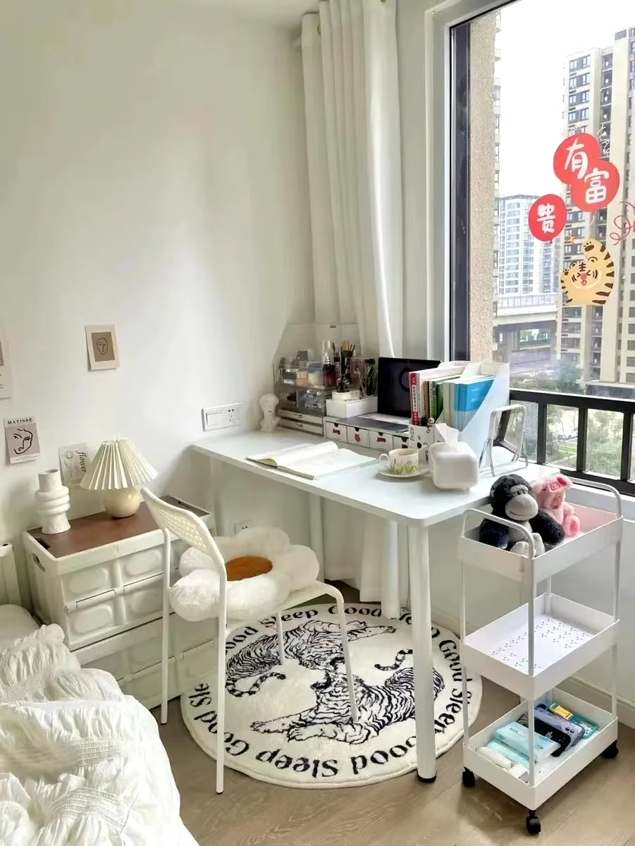 Liftable Height-Adjustable Bedside Table, Home Bedside Table, Removable Bedside Desk, Occasional Table by the Sofa