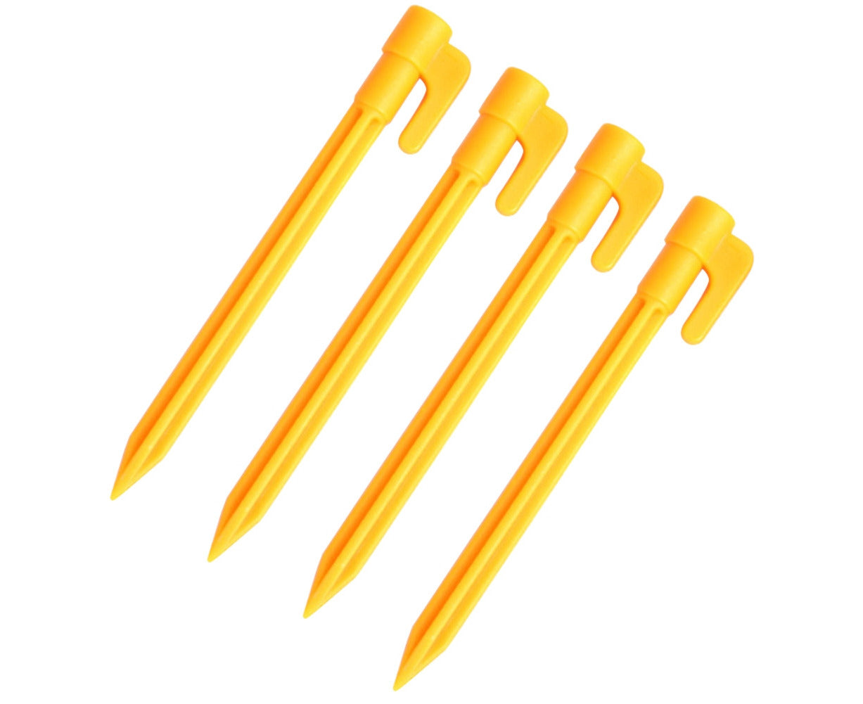 4Pcs/Set Outdoor Travel Beach Mat Camping Tent Fixed Pegs Nails Stakes Pins