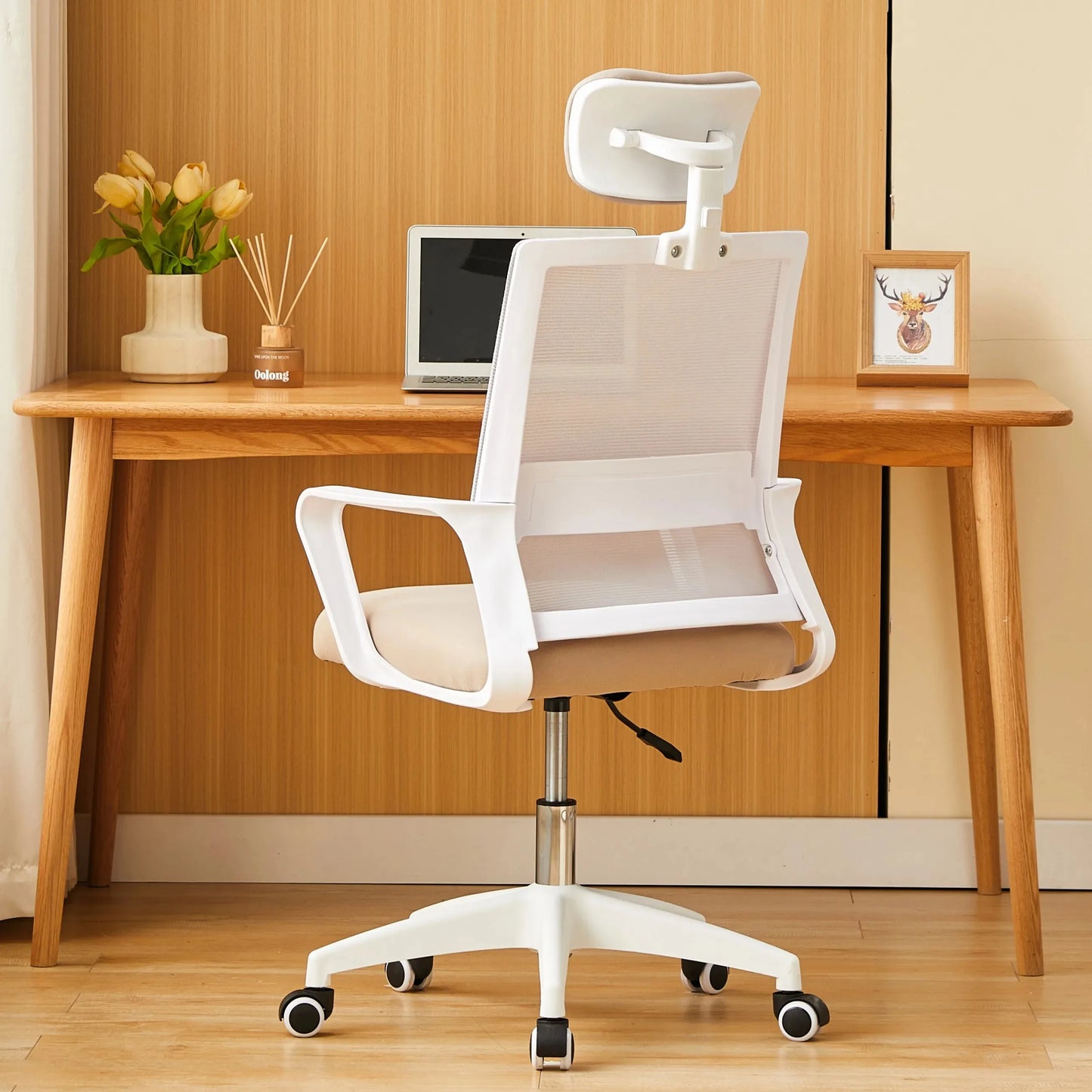 Computer Chair Office Desk Study Chair Comfortable Ergonomic Seats Lumbar Support Breathable Lifting Swivel Gaming Office Chair