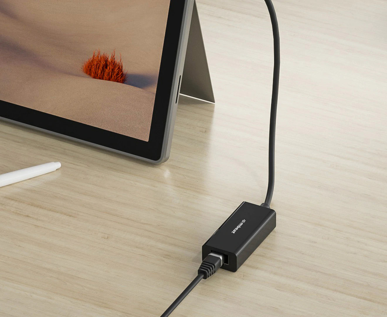 15Cm USB-C Gigabit Ethernet Adapter - Black
