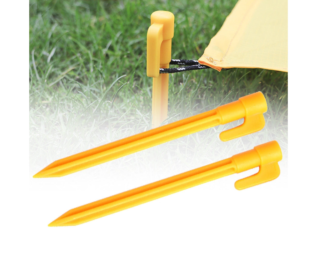 4Pcs/Set Outdoor Travel Beach Mat Camping Tent Fixed Pegs Nails Stakes Pins