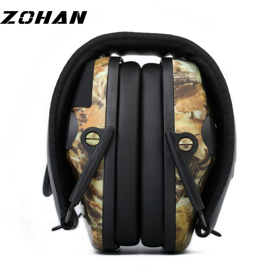 ZOHAN Electronic Earmuff NRR 22DB Tactical Hunting Ear Plugs Electronics Protection Shooting Ear Muffs Tactical Earplugs Shoot