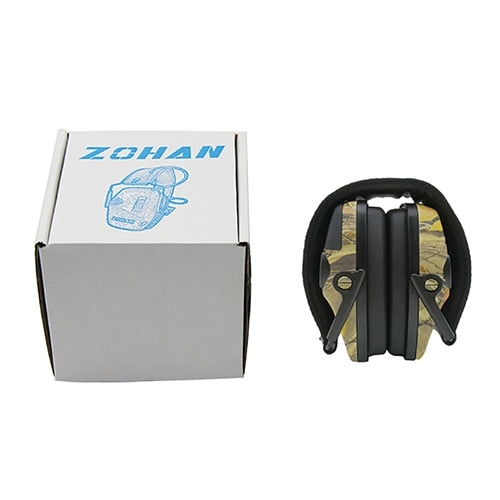 ZOHAN Electronic Earmuff NRR 22DB Tactical Hunting Ear Plugs Electronics Protection Shooting Ear Muffs Tactical Earplugs Shoot