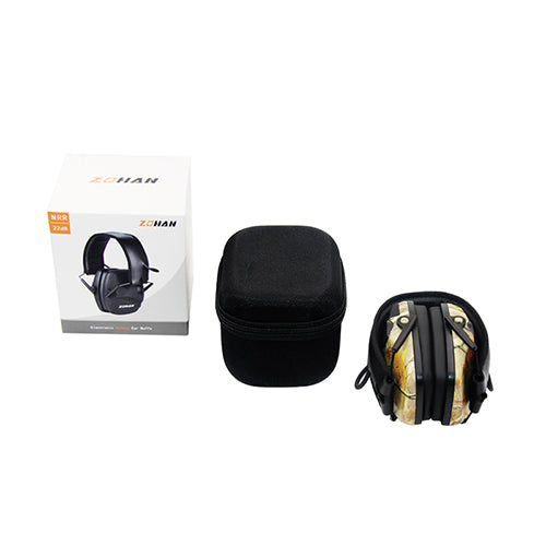 ZOHAN Electronic Earmuff NRR 22DB Tactical Hunting Ear Plugs Electronics Protection Shooting Ear Muffs Tactical Earplugs Shoot