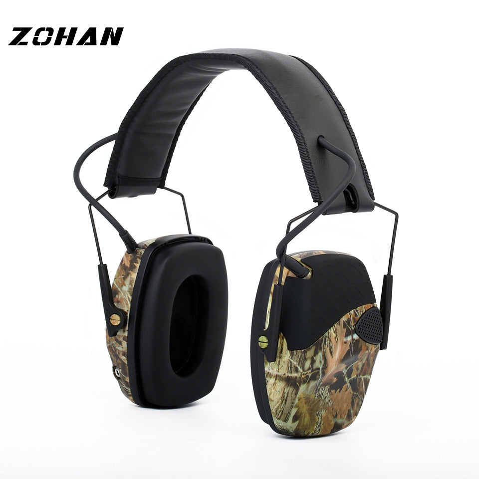 ZOHAN Electronic Earmuff NRR 22DB Tactical Hunting Ear Plugs Electronics Protection Shooting Ear Muffs Tactical Earplugs Shoot