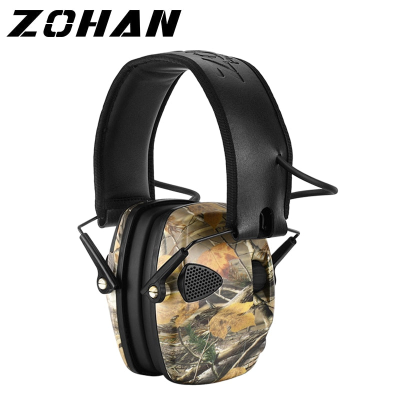 ZOHAN Electronic Earmuff NRR 22DB Tactical Hunting Ear Plugs Electronics Protection Shooting Ear Muffs Tactical Earplugs Shoot