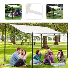 300D Canvas Waterproof Tent Canopy Top Roof Sun Shelter Cloth Gazebos Garden Replacement Canopy Outdoor Cover Awning Tent Shade