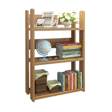 Bookshelf Desk Creative Study Bookcase Tree Shaped Furniture Decor Book Rack Multi-Grid Storage Shelf Wooden Display Shelf