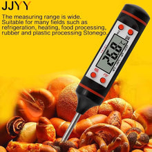 JJYY Digital Meat Thermometer Cooking Food Kitchen Probe Buffalo Milk Liquid Oven Digital Temperature Stonego Kitchen Tool