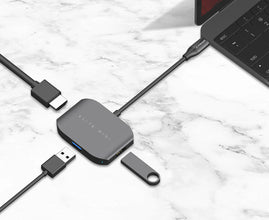 Elite Mini - USB-C to 4K HDMI/USB-A 2.0/USB-A 3.0 Adapter Hub/Splitter