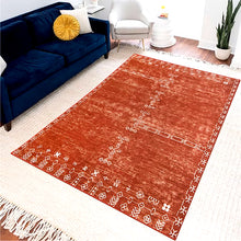 American Retro Oversized Living Room Carpets Ethnic Style Bedroom Bedside Decorative Carpet Thick Coffee Table Balcony Rug Ковер