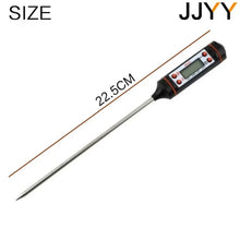 JJYY Digital Meat Thermometer Cooking Food Kitchen Probe Buffalo Milk Liquid Oven Digital Temperature Stonego Kitchen Tool