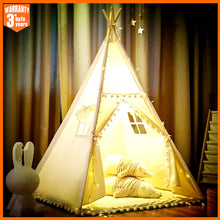 1.6M/1.3M Kid Tent Play House Wigwam for Children Portable Child Tipi Tents Teepee Toddler Ball Pit Girl Castle Play Room