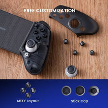 G8 plus G8+ Bluetooth Gamepad Mobile Controller with Hall Effect Joystick for NS PC Android Phone Cloud Gaming Custom