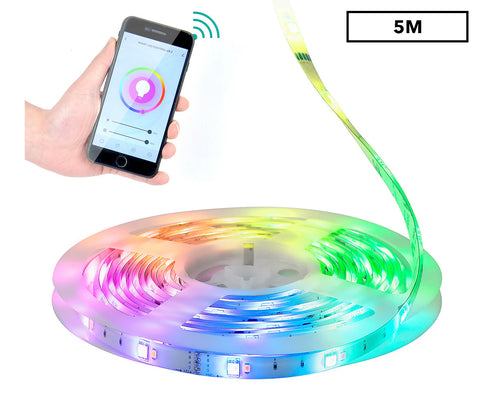 Mbeat  5M Smart RGB Colour-Changing LED Strip