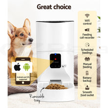 I.Pet Automatic Pet Feeder Dog Cat Feeder Camera Wifi Smart Auto Food Dispenser