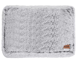 80X60X20Cm Calming Plush Pet Mattress - Grey