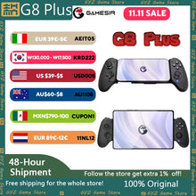 G8 plus G8+ Bluetooth Gamepad Mobile Controller with Hall Effect Joystick for NS PC Android Phone Cloud Gaming Custom