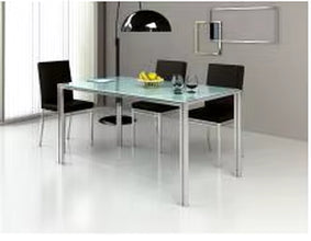 Stretch Table. Fold the Dining Table and Chairs.