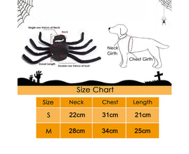 Dog Halloween Costumes- Spider Costume for Halloween Party,For Medium