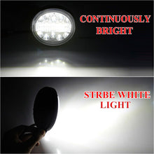 SUHU 2Pcs 4in Round Led Work Lights 13600LM LED Spot Flood Beam Driving Light Engineering Headlights Off-road LED Round Headlamp