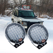 185w 9 Inch Headlamp Round Led Off Road Light Spot Beam Led Work Light Fog Light Driving Light Roof Bar Bumper for SUV Boat 4x4