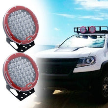 185w 9 Inch Headlamp Round Led Off Road Light Spot Beam Led Work Light Fog Light Driving Light Roof Bar Bumper for SUV Boat 4x4